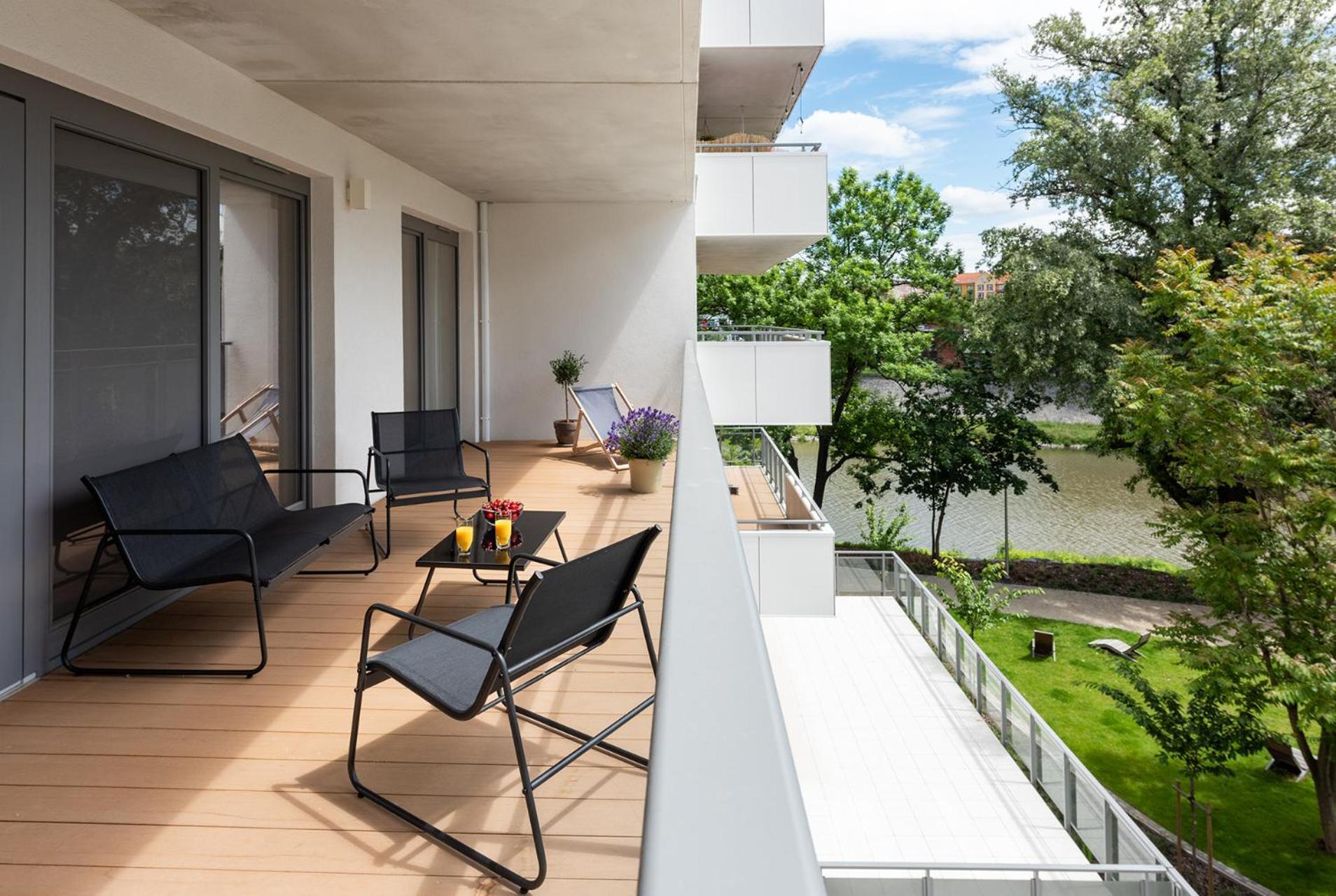 Apartamenty-Wroc River Point فروتسواف الغرفة الصورة